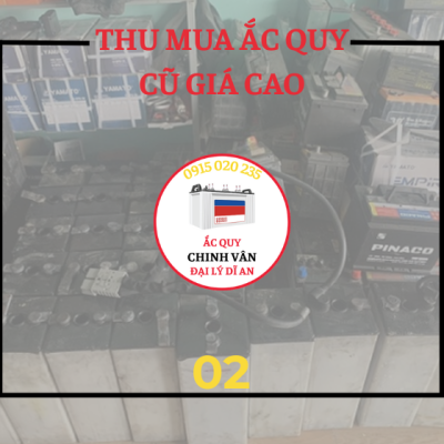 THU MUA ẮC QUY CŨ GIÁ CAO