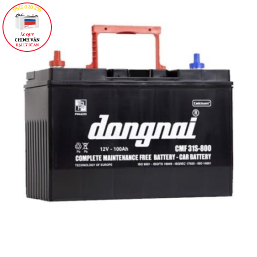 BÌNH ẮC QUY ĐỒNG NAI 31S800 (12V-100AH)