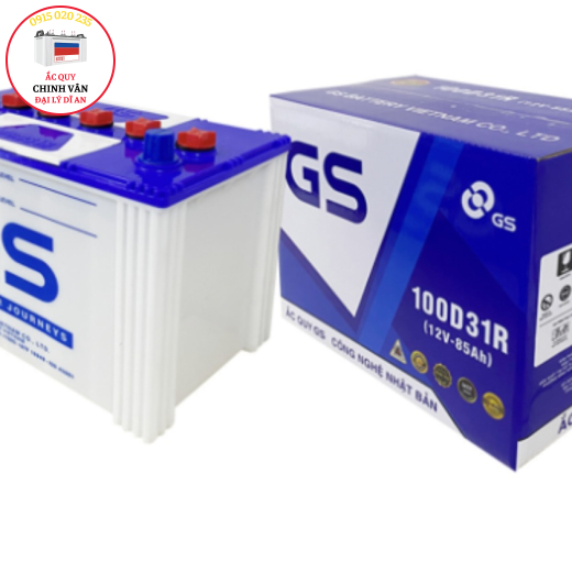 BÌNH ẮC QUY GS 100D31R (12V-85AH)