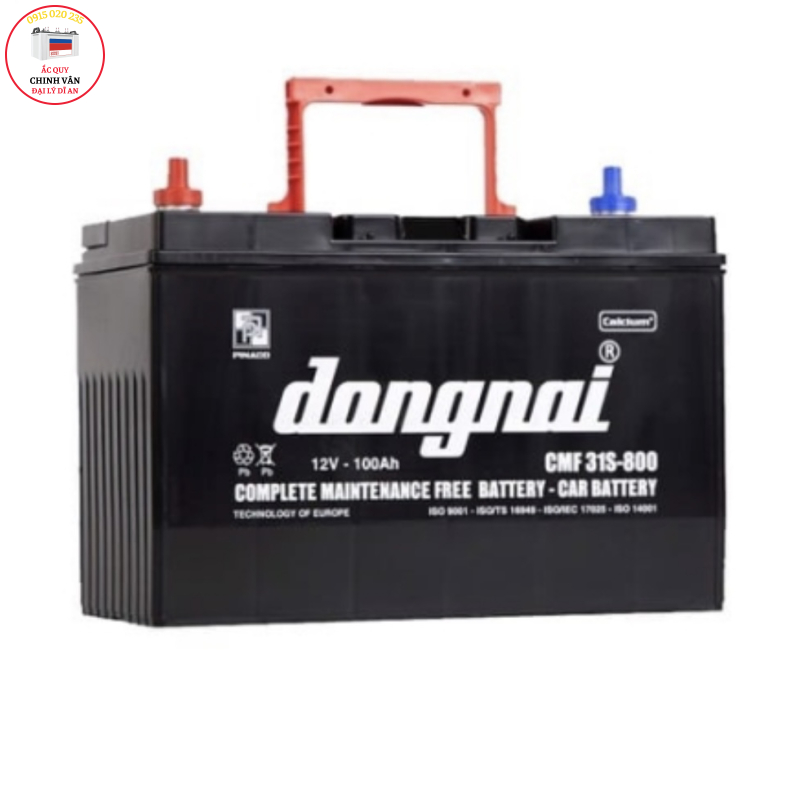 BÌNH ẮC QUY ĐỒNG NAI 31S800 (12V-100AH)