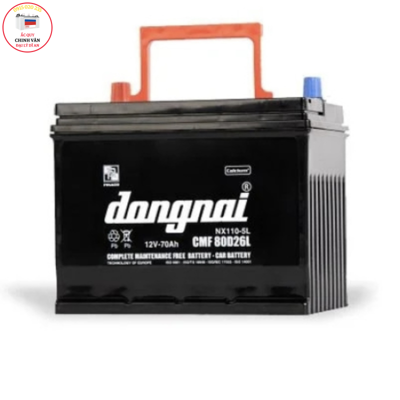 ẮC QUY ĐỒNG NAI KHÔ CMF 80D26L 12V-70AH