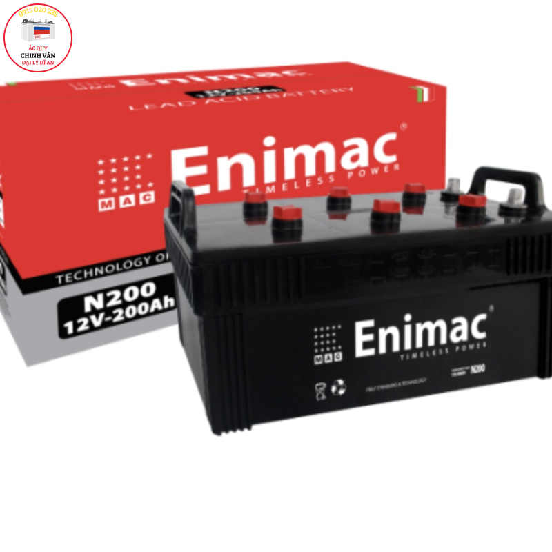 BÌNH ẮC QUY ENIMAC N200 (12V-200AH )